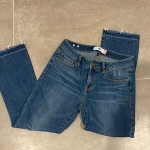 CAbi Kick it Crop Jeans Size 4